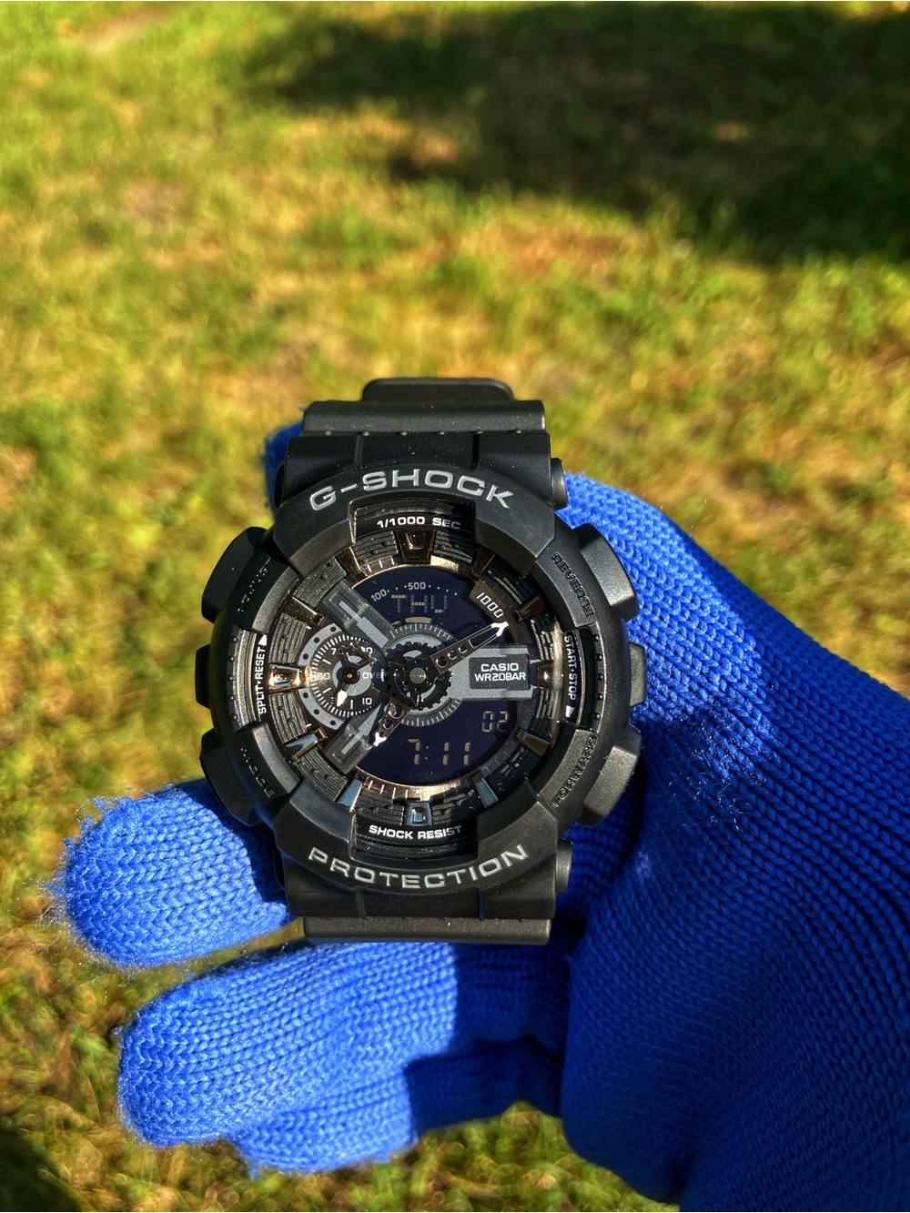 Custom G Shock All Black Colorway